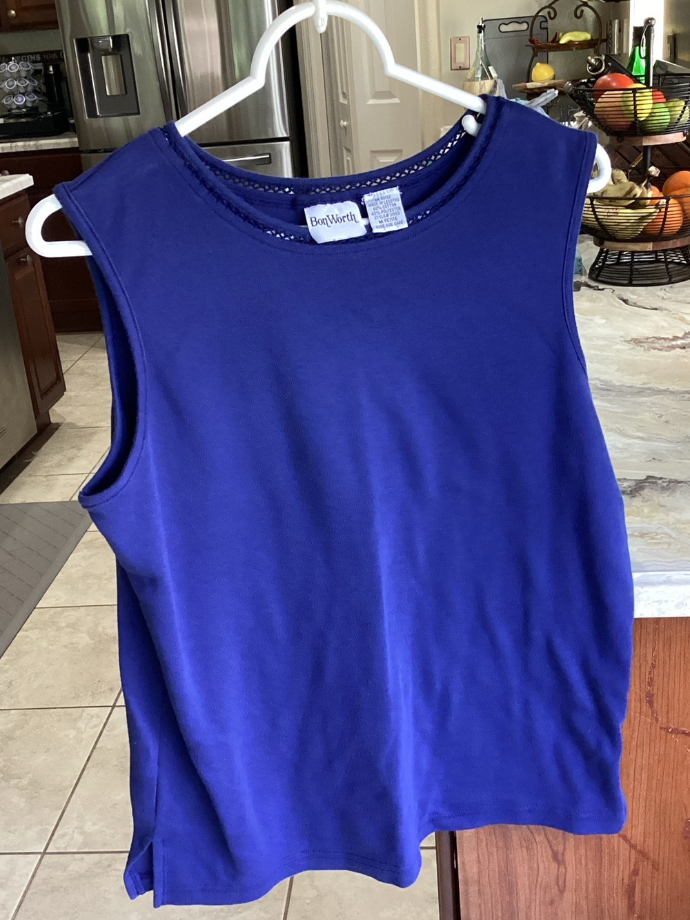 BonWorth Sleeveless Tank Top - Royal Purple